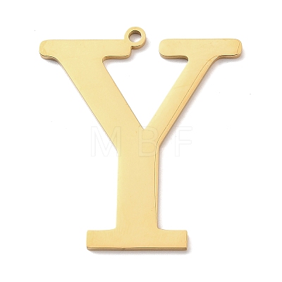 304 Stainless Steel Pendants STAS-C157-01G-Y-1