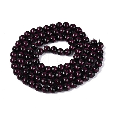 Imitation Tiger Eye Glass Beads Strands GLAA-Q106-03A-B09-1