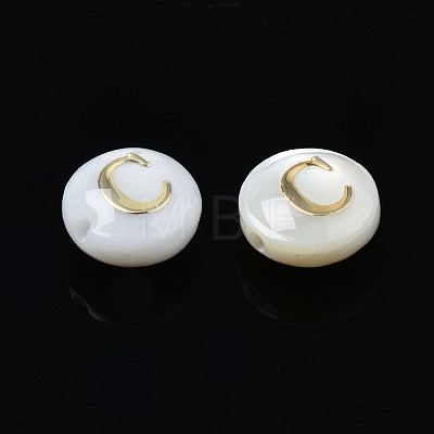 Natural Freshwater Shell Beads SHEL-S278-036C-1