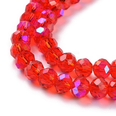 Electroplate Glass Beads Strands EGLA-A034-T1mm-L05-1