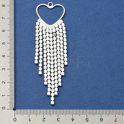 Brass Rhinestone Pendants KK-I715-01S-01-1