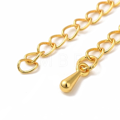 Rack Plating Brass Chain Extender KK-A229-19G-1