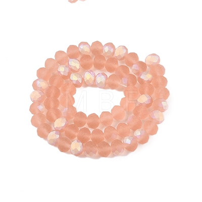 Transparent Glass Beads Strands LS-EGLA-A044-T8mm-MB21-1
