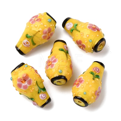Handmade Lampwork Beads LAMP-F041-01B-1