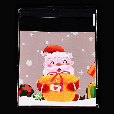 Christmas Theme Plastic Bakeware Bag ABAG-F006-02A-1