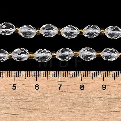 Natural Quartz Crystal Beads Strands G-H297-C05-01-1