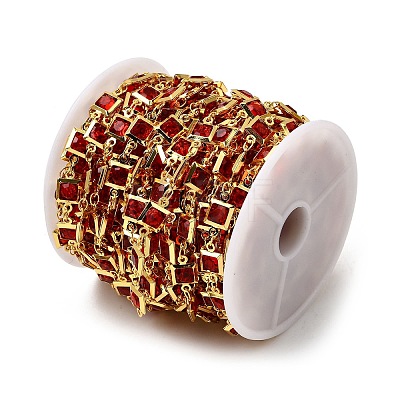 Brass Square Link Chains CHC-H114-02G-03-1