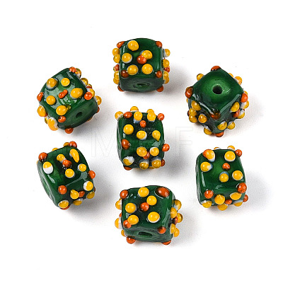 Handmade Lampwork Beads LAMP-N038-04D-1