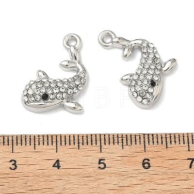 Alloy Crystal Rhinestone Pendants FIND-G108-04E-P-1
