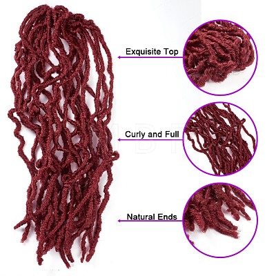 Bomb Twist Crochet Hair OHAR-G005-05D-1