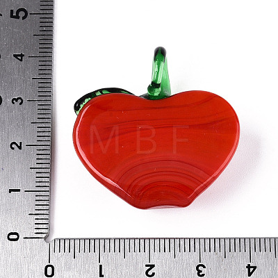Handmade Lampwork Pendants LAMP-N034-15D-1