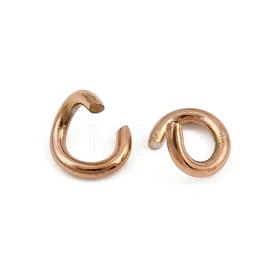 304 Stainless Steel Open Jump Rings STAS-M235-02F-RG-1