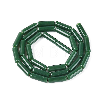 Opaque Solid Color Glass Beads Strands X-GLAA-N070-01A-C04-1
