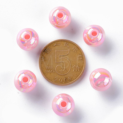 Opaque Acrylic Beads LS-X-MACR-S370-D10mm-A01-1