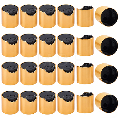 24Pcs Plastic Press Caps KY-CP0001-37C-1