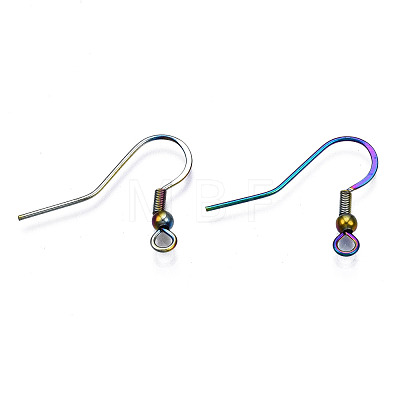 Ion Plating(IP) 304 Stainless Steel French Earring Hooks STAS-S119-019-1