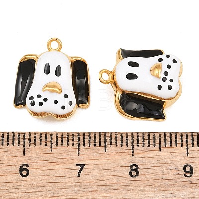 304 Stainless Steel Enamel Pendants SA-CBA033B-01G-01-1