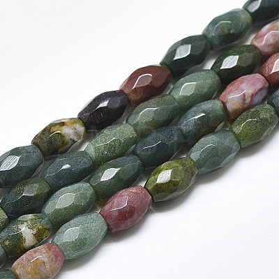 Natural Indian Agate Beads Strands X-G-S357-A03-1