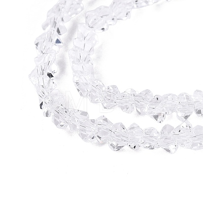Transparent Glass Beads Strands GLAA-N018-3mm-02-1
