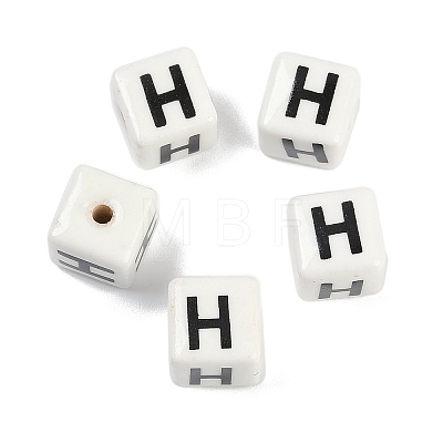 Porcelain Beads PORC-R003-08H-1