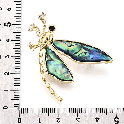 Paua Shell Pins JEWB-T005-08G-1