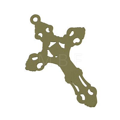 Tibetan Style Alloy Pendants TIBEP-S298-011AB-FF-1