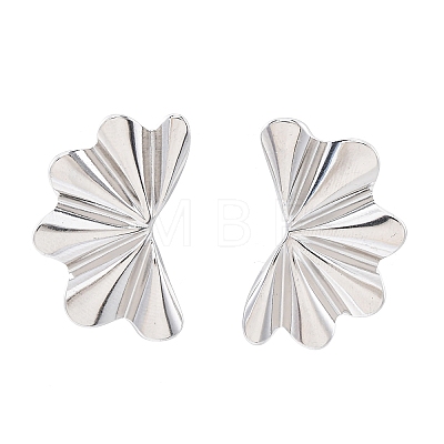 304 Stainless Steel Stud Earrings for Women EJEW-K306-10P-1