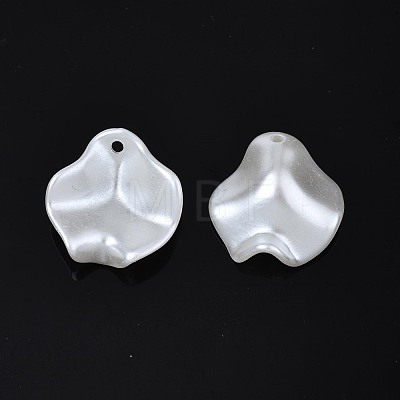 ABS Plastic Imitation Pearl Pendants KY-T023-016-1