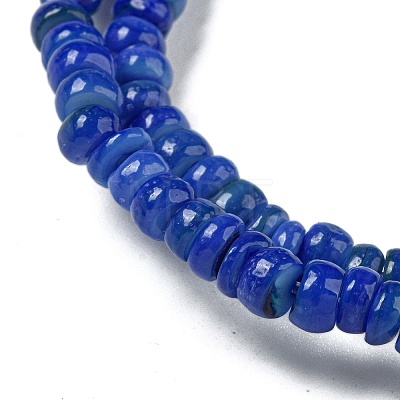 Dyed Natural Freshwater Shell Beads Strands BSHE-G039-07J-1