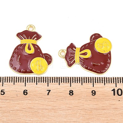West Cowboy Theme Alloy Enamel Pendants ENAM-L056-01A-02-1