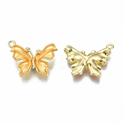Rack Plating Alloy Enamel Pendants LS-ENAM-N060-16-03-1