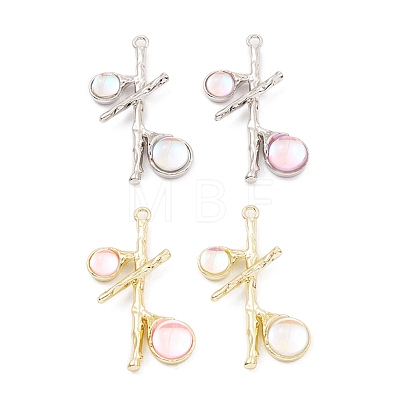 Resin Pendants PALLOY-K003-22M-1