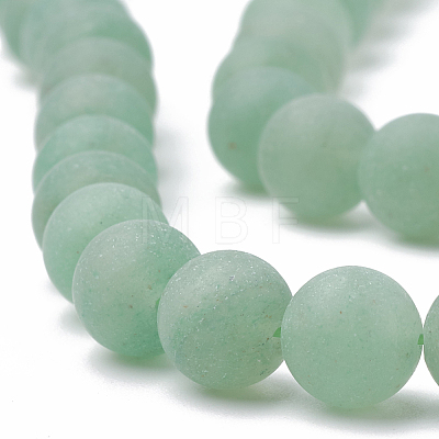 Natural Green Aventurine Beads Strands G-T106-172-1
