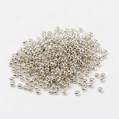FGB 8/0 Grade A Dyed Glass Seed Beads X-SEED-N002-C-0563-1