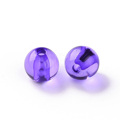 Transparent Acrylic Beads MACR-S370-A8mm-748-1