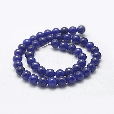 Natural White Jade Beads Strands G-E443-B02-1