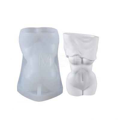 DIY Naked Women Vase Making Silicone Bust Statue Molds DIY-G050-01-1