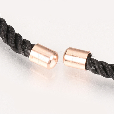 Nylon Cord Bracelet Making MAK-S058-01RG-1