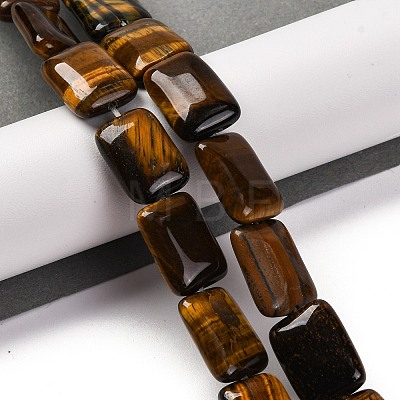 Natural Tiger Eye Beads Strands G-T047-B22-01-1