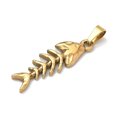 304 Stainless Steel Pendants STAS-F336-13G-03-1