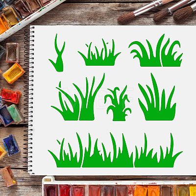 Plastic Reusable Drawing Painting Stencils Templates DIY-WH0172-237-1