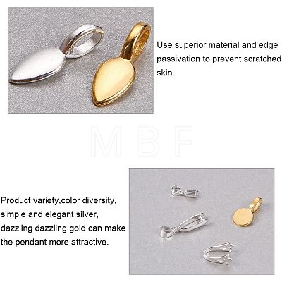 Metal Pendant Bails FIND-PH0015-15-1