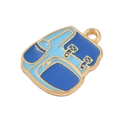 Camping Equipment Series Alloy Enamel Pendants FIND-Z064-04I-1