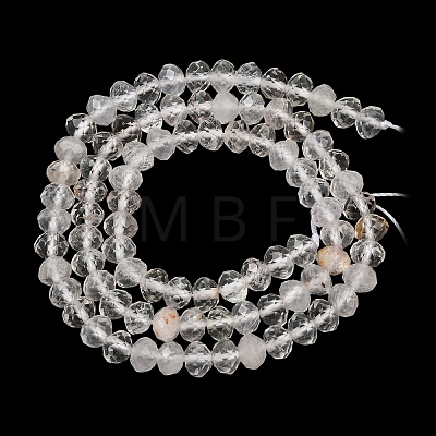 Natural Quartz Crystal Beads Strands G-D347-B02-1