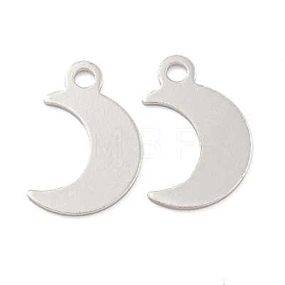 925 Sterling Silver Moon Charms STER-B005-35P-1