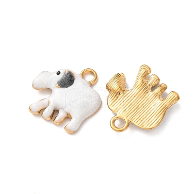 304 Stainless Steel Enamel Pendants STAS-Z193-12G-02A-1