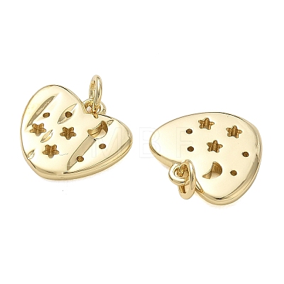 Brass Charms KK-CBA5585-06G-1