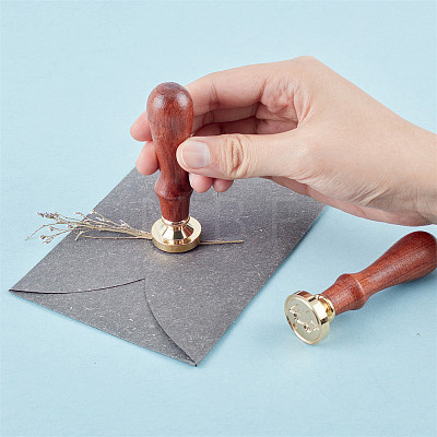 Wax Seal Stamp Set AJEW-WH0208-217-1