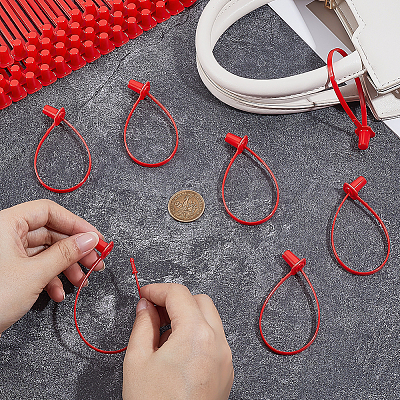 Plastic Anti-Theft Buckles DIY-WH0591-412-1