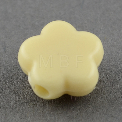 Opaque Acrylic Beads LS-SACR-R796-02-1